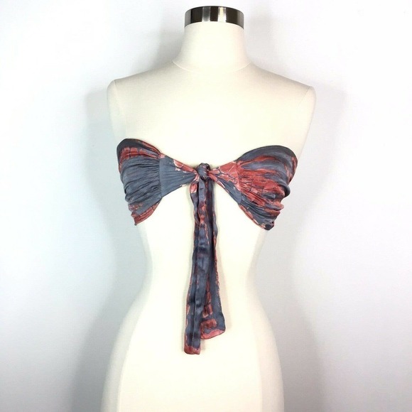 NEW Blue Life Tait Bandeau Top Tie Dye - Picture 3 of 11